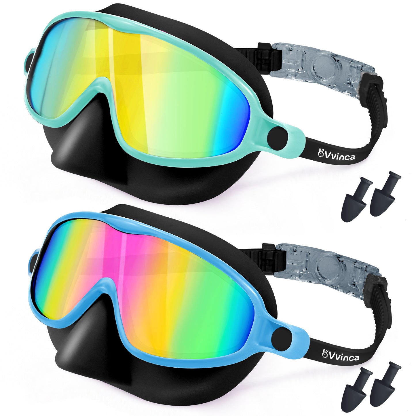Kids Goggles with Nose Cover