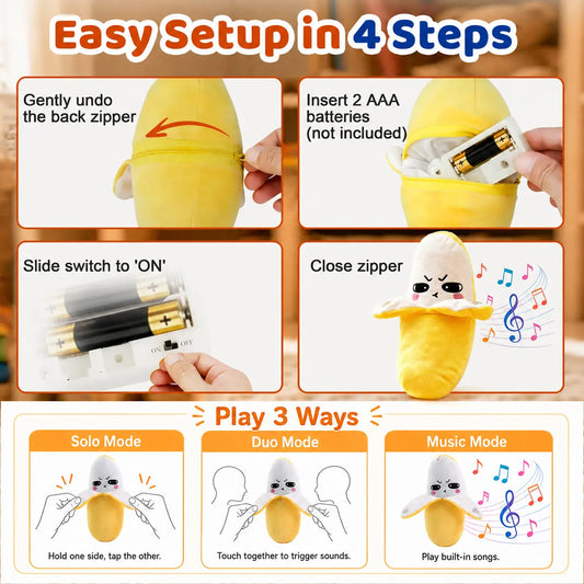 Interactive Sensory Musical Plush Toy - image 3