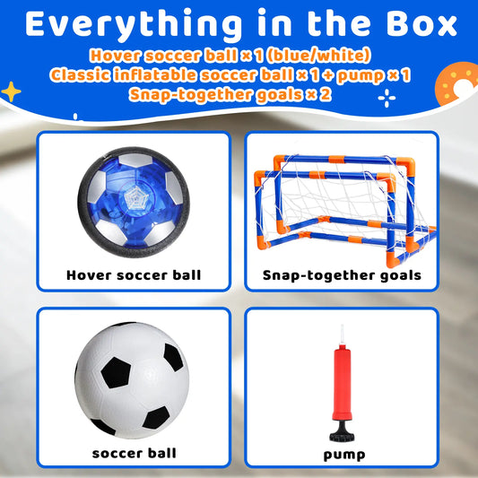 Hover soccer goal set - image 2
