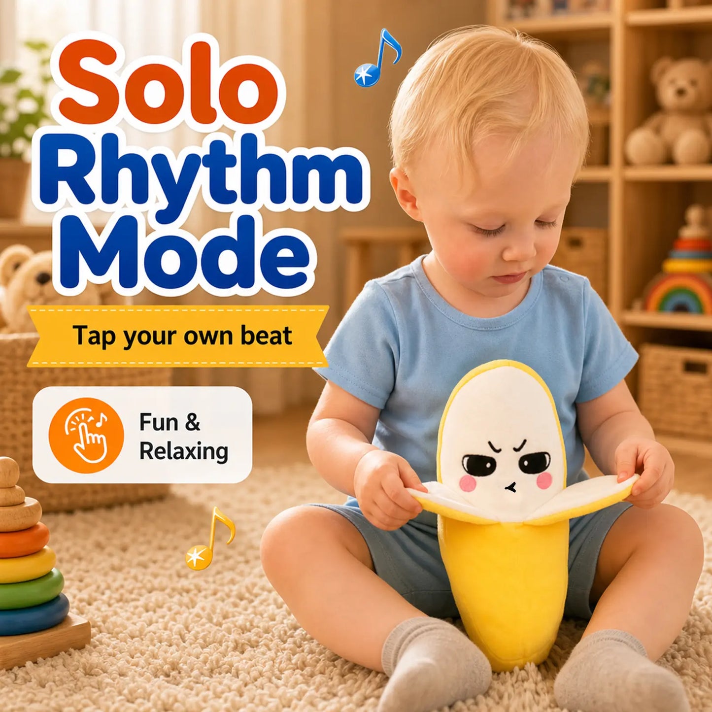 Interactive Sensory Musical Plush Toy - image 7
