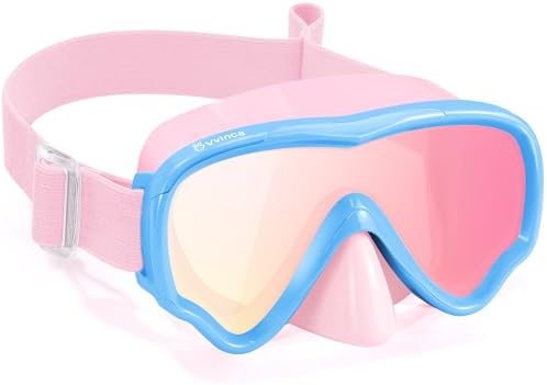 Kids Fabric-Strap Dive Masks — 2 Pack - Color Set 15