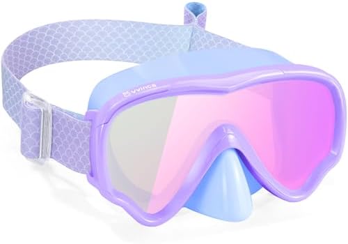 Kids Fabric-Strap Dive Masks — 2 Pack - Color Set 18