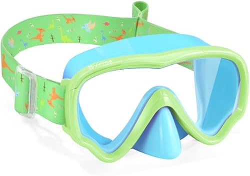 Kids Fabric-Strap Dive Masks — 2 Pack - Color Set 17
