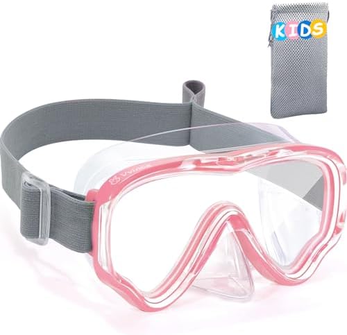 Kids Fabric-Strap Dive Masks — 2 Pack - Color Set 03