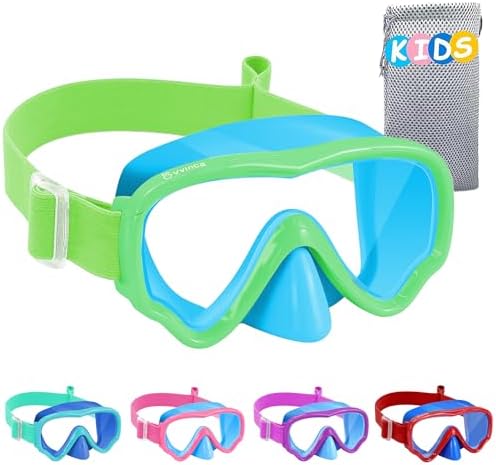 Kids Fabric-Strap Dive Mask - Color Set 02