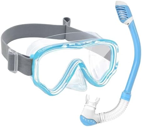 Kids Dive Mask & Snorkel Set - Color Set 03
