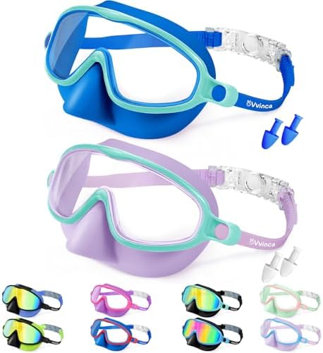 Kids Nose-Cover Goggles — Quick Release - Kids (6–12) / Color Set 09