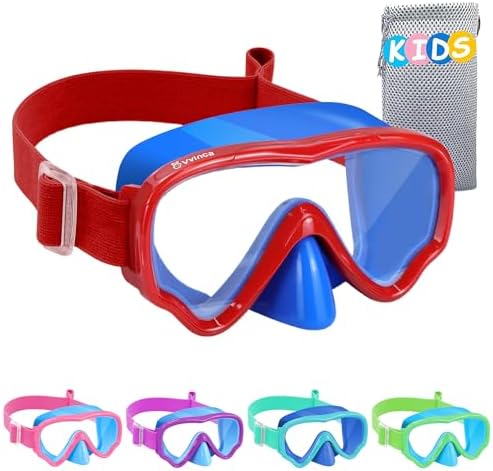 Kids Fabric-Strap Dive Mask - Color Set 03