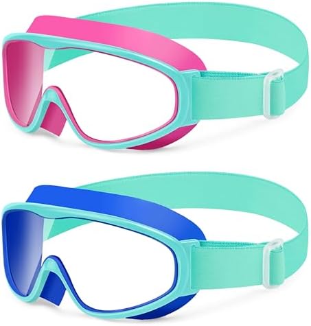 Kids Wide-View Goggles — Choose Your Strap - Fabric / Color Set 05