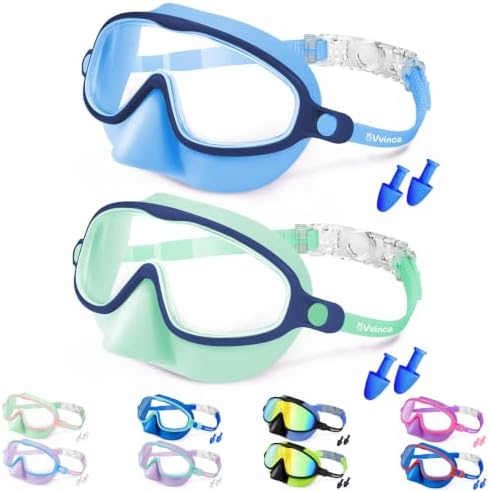 Kids Nose-Cover Goggles — Quick Release - Kids (6–12) / Color Set 01