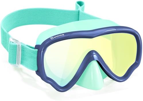 Kids Fabric-Strap Dive Masks — 2 Pack - Color Set 16