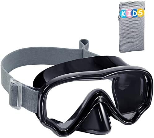 Kids Fabric-Strap Dive Masks — 2 Pack - Color Set 07