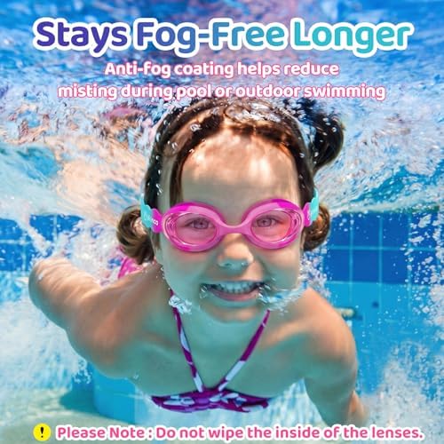 Kids Compact Wave-Strap Goggles detail 05