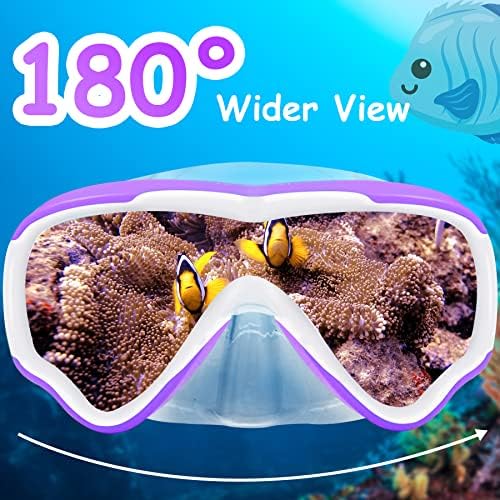 Kids Fabric-Strap Dive Masks — 2 Pack