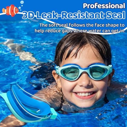 Kids Compact Two-Tone Goggles