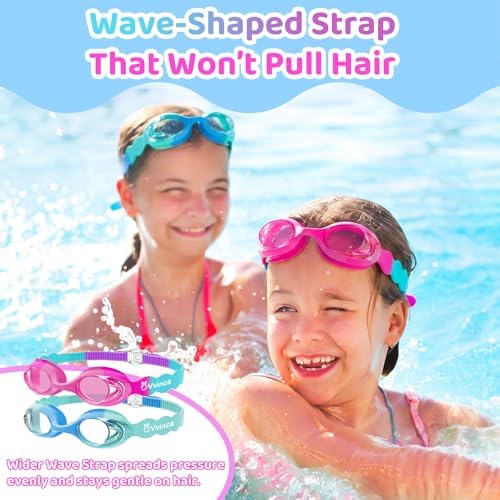 Kids Compact Wave-Strap Goggles detail 01