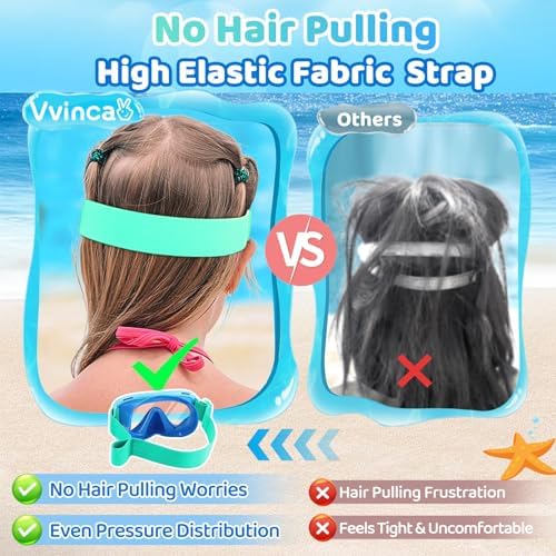Kids Fabric-Strap Dive Mask