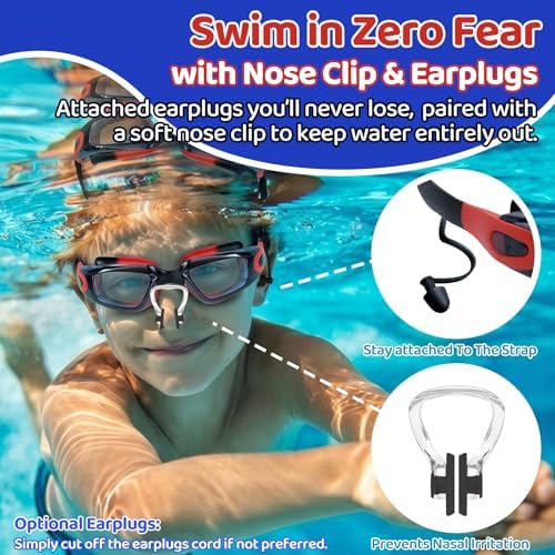 Kids Square Goggles — Choose Your Strap