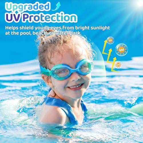 Kids Compact Wave-Strap Goggles detail 04