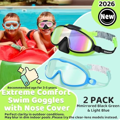 Kids Nose-Cover Goggles — Quick Release