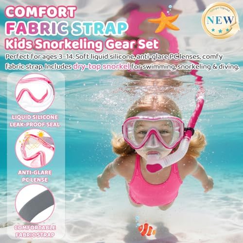 Kids Dive Mask & Snorkel Set