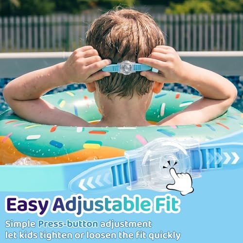 Kids Compact Wave-Strap Goggles detail 02