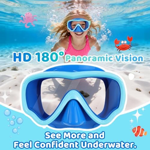 Kids Fabric-Strap Dive Mask