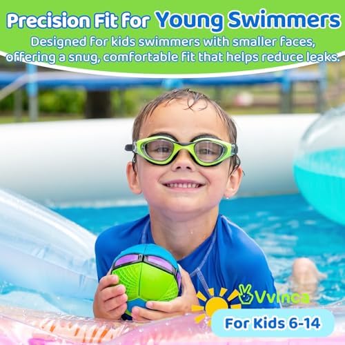 Kids Compact Wave-Strap Goggles