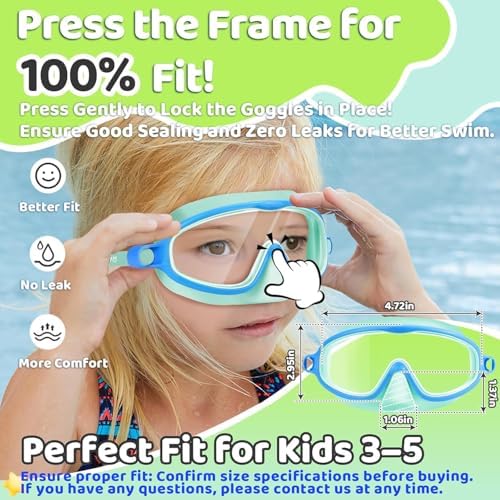 Kids Nose-Cover Goggles — Quick Release