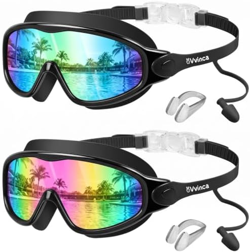 Kids Wide-View Goggles with Earplugs