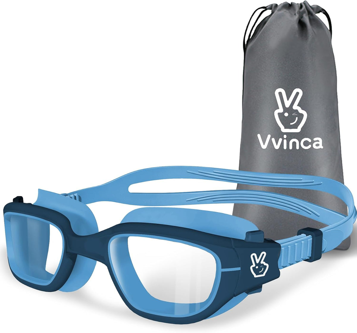 Kids Performance Goggles — PG - 1 Pack — Blue · Clear Lens