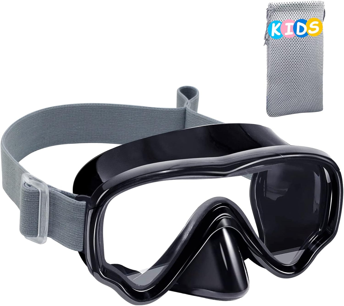 Kids Fabric-Strap Dive Masks — Choose Your Pack - variant A000203 MAIN