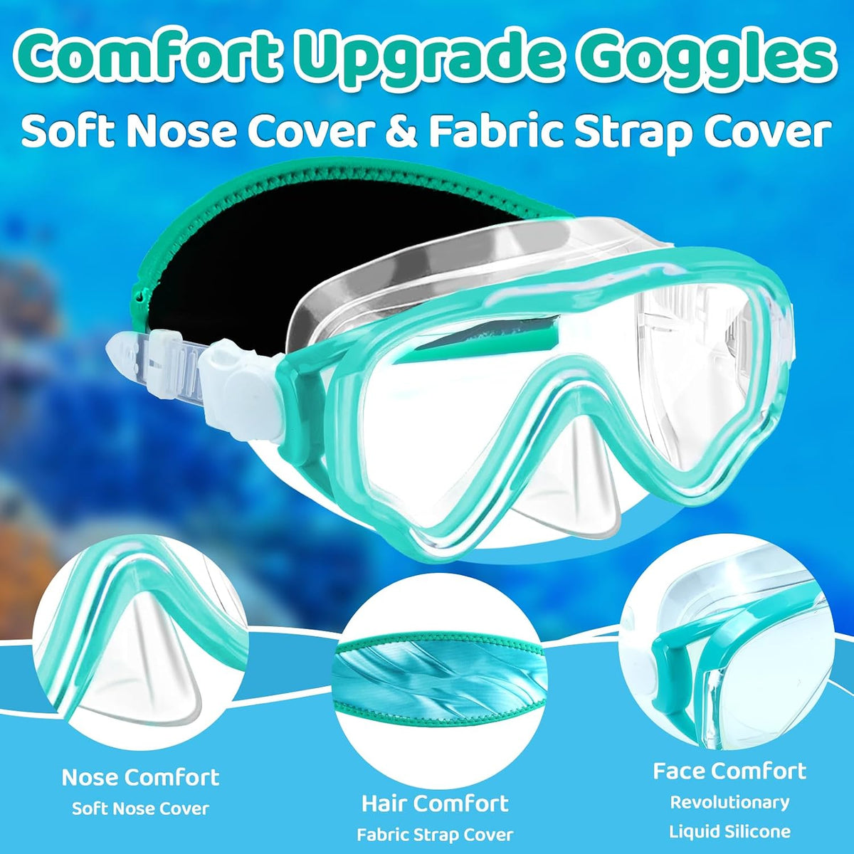 Kids Protective-Band Dive Mask - detail image 1