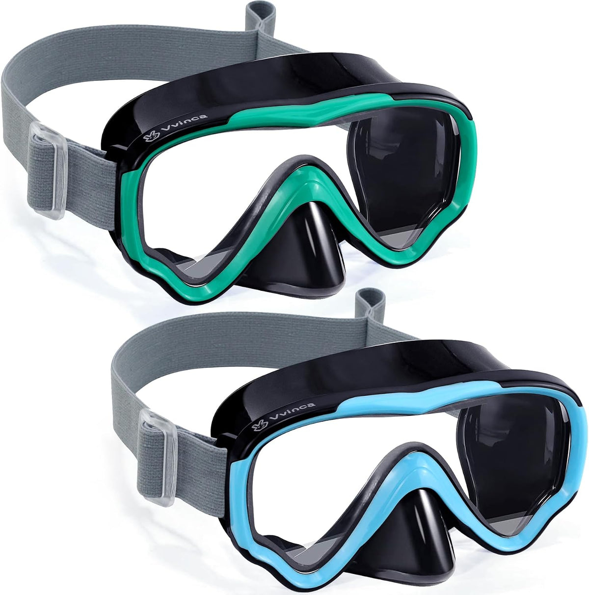 Kids Fabric-Strap Dive Masks — Choose Your Pack - variant A000606 MAIN