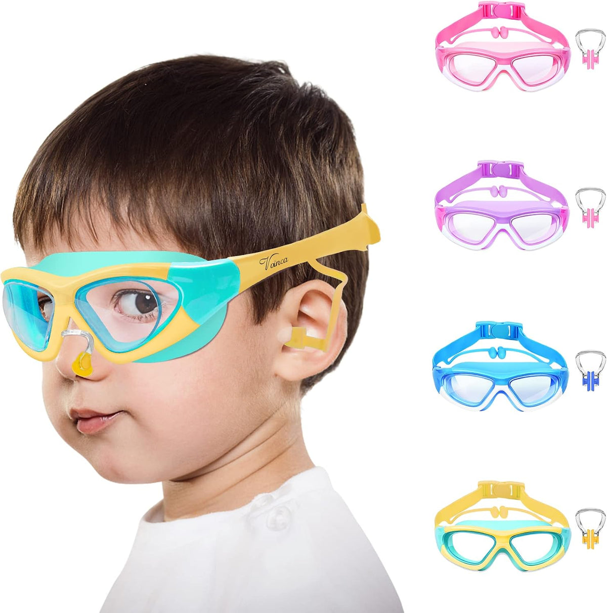Kids Training Goggles - 1 Pack — Yellow