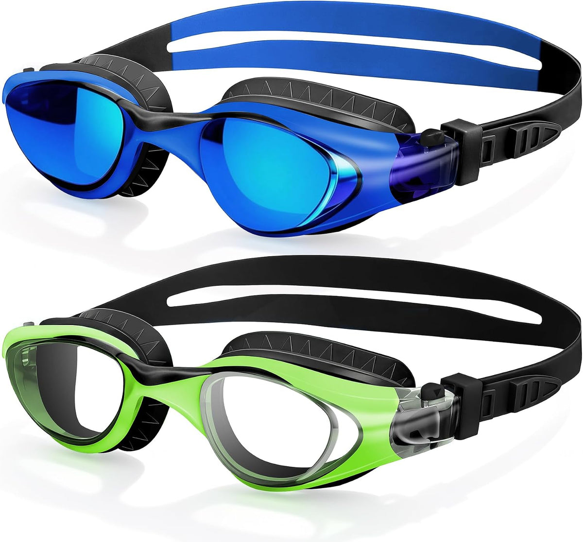 Kids Compact Two-Tone Goggles - 2 Pack MAIN A02028824