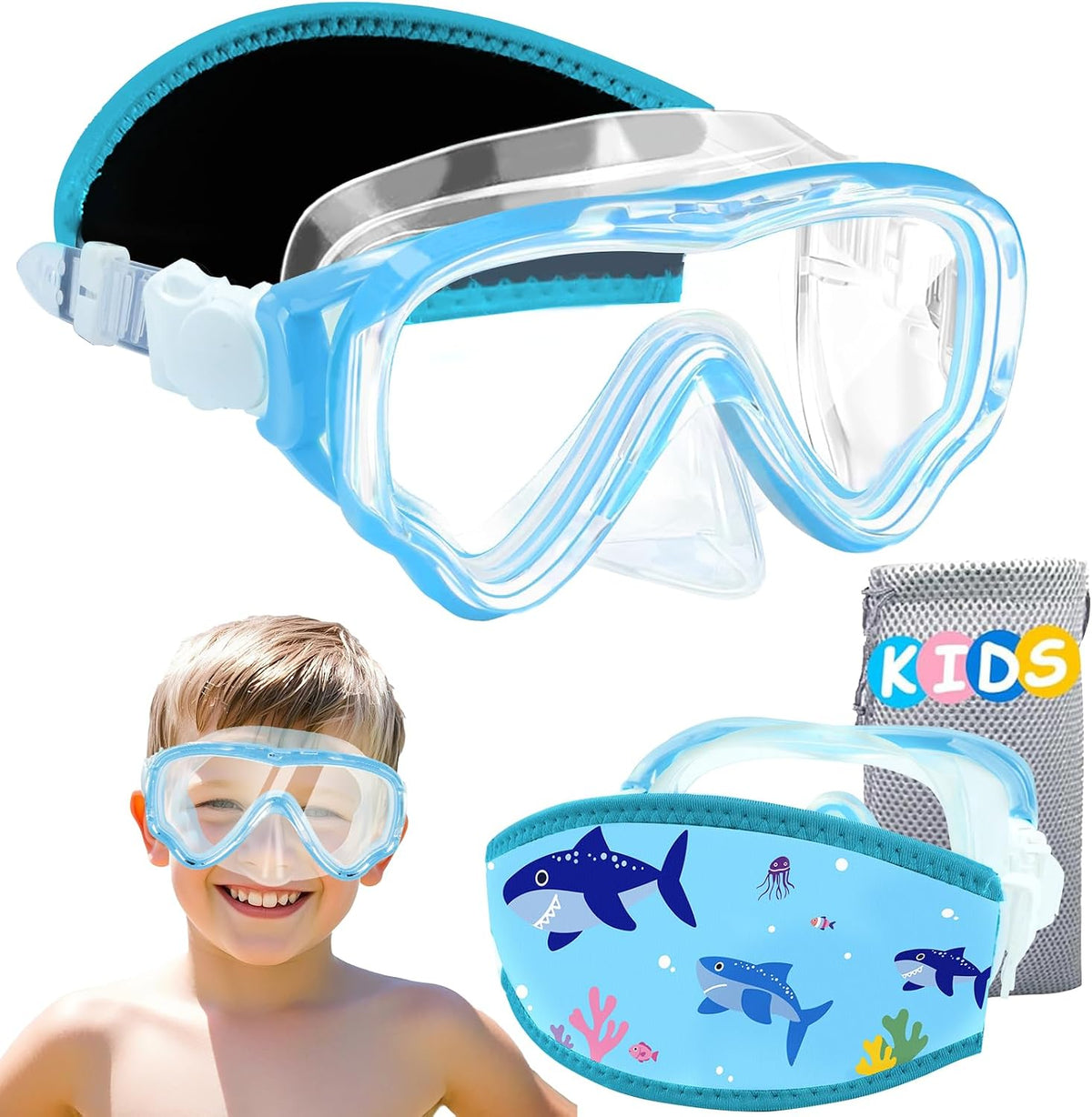 Kids Protective-Band Dive Mask - variant A02039522 MAIN