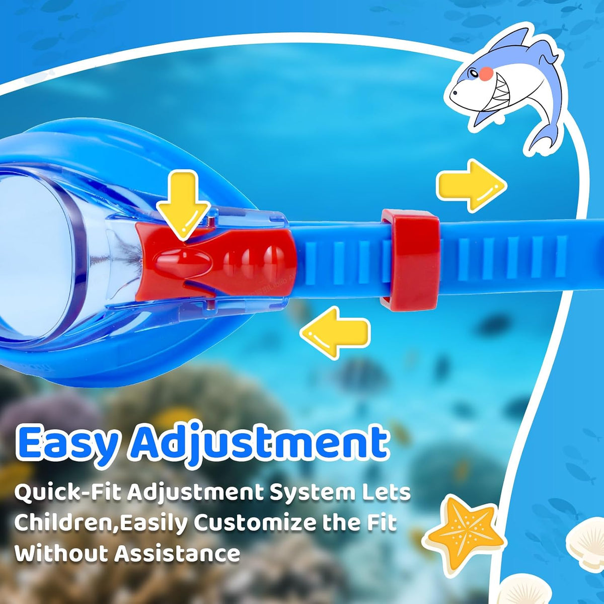 Kids Swim Goggles — 3 Pack - detail image 3
