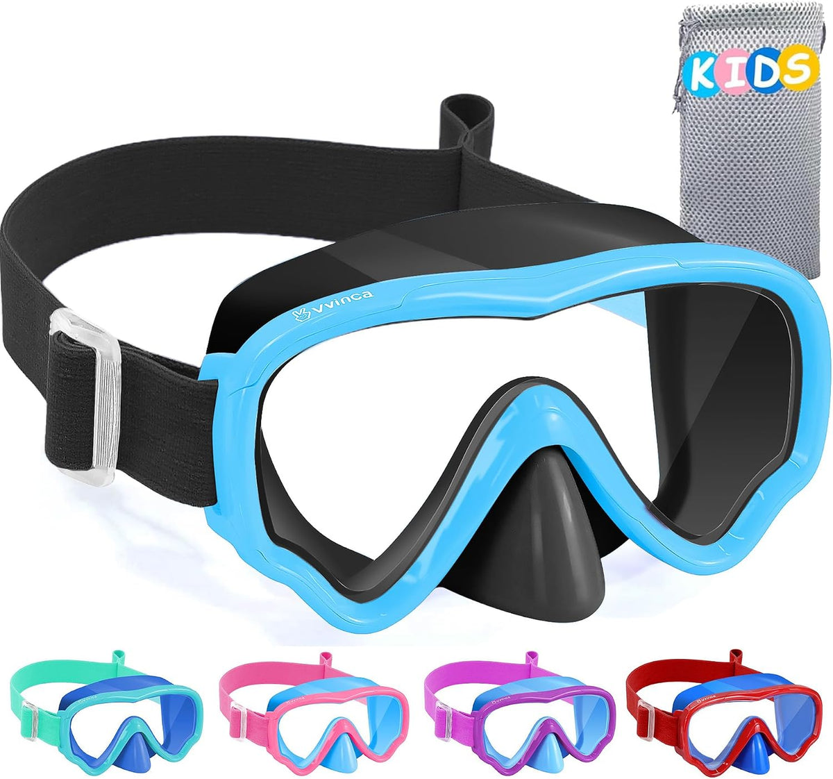 Kids Fabric-Strap Dive Mask - variant A1001673 MAIN