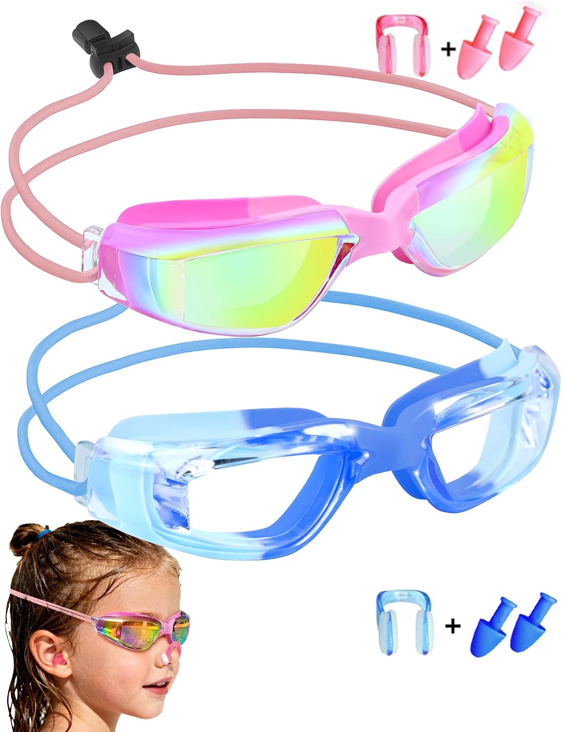 Kids Square Goggles — Choose Your Strap - variant A1001185 MAIN