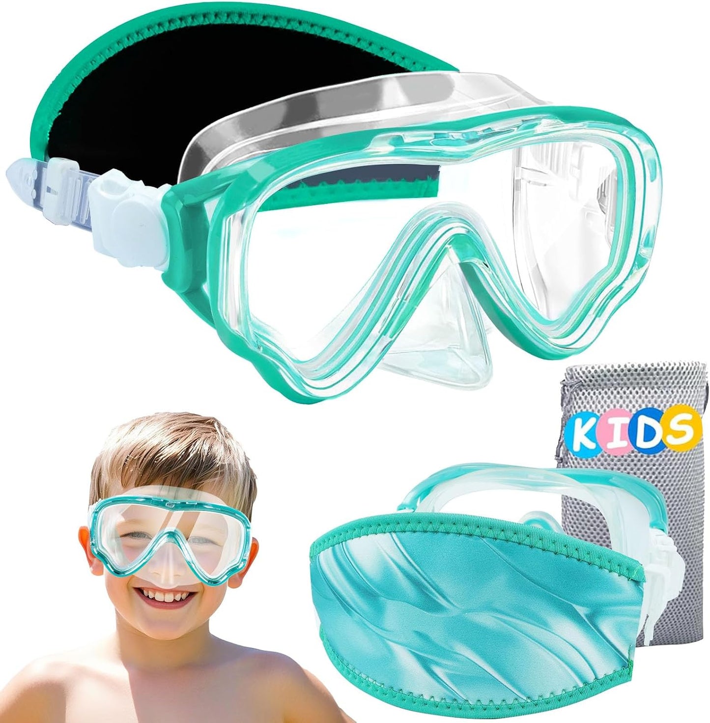 Kids Protective-Band Dive Mask - Color Set 01