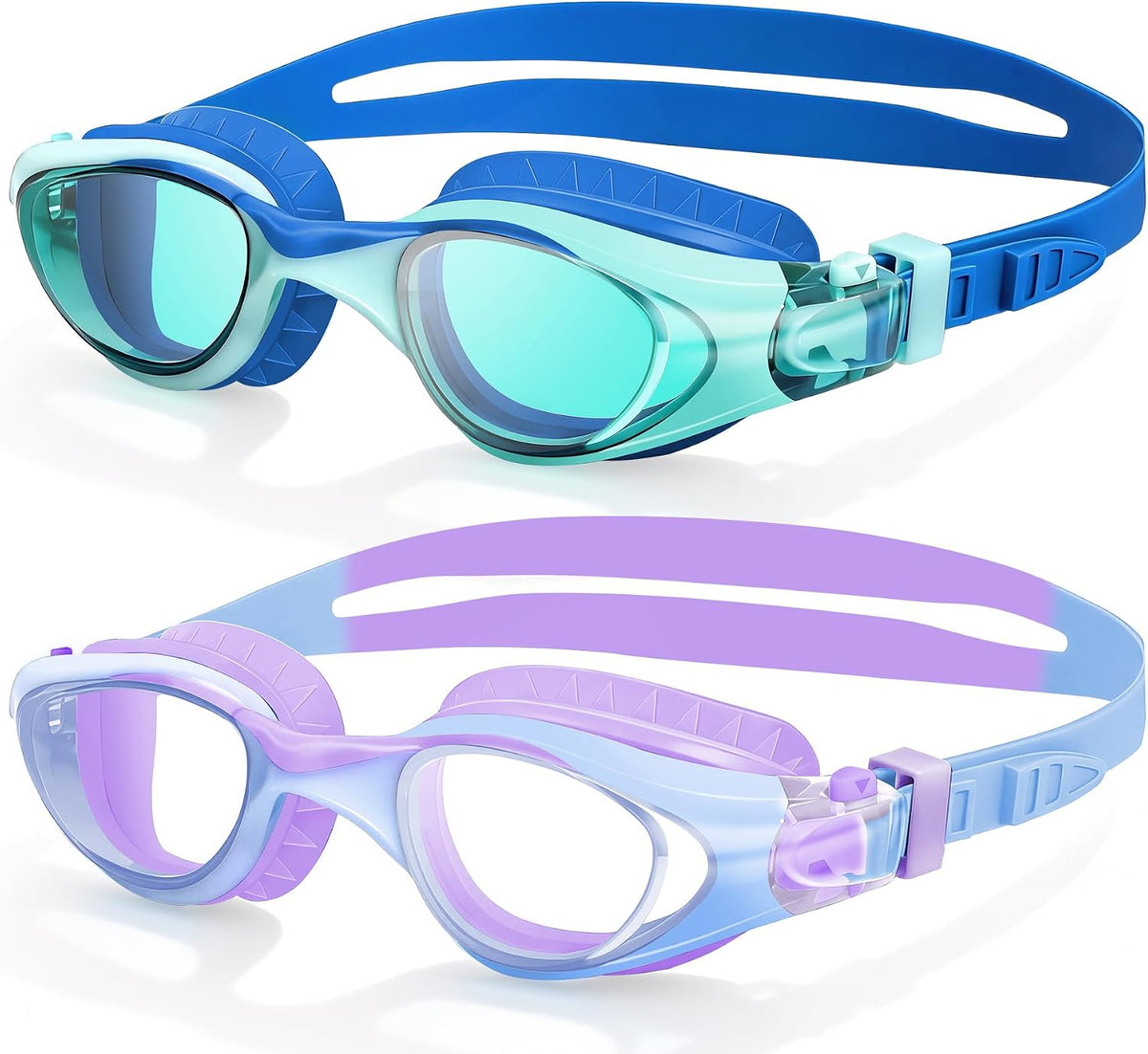 Kids Compact Two-Tone Goggles - 2 Pack MAIN A02028826