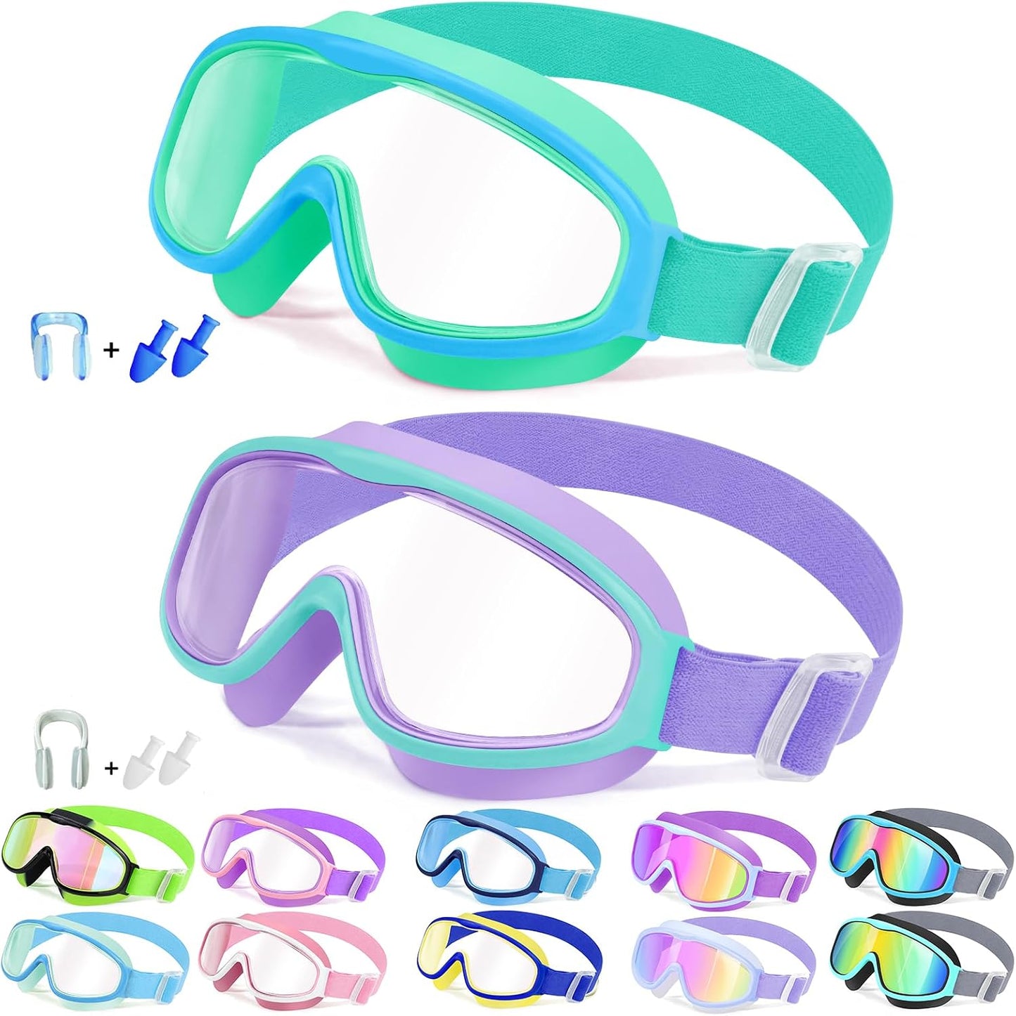 Kids Wide-View Fabric-Strap Goggles - MAIN A1001121 - AMAZON_NATIVE_HIRES