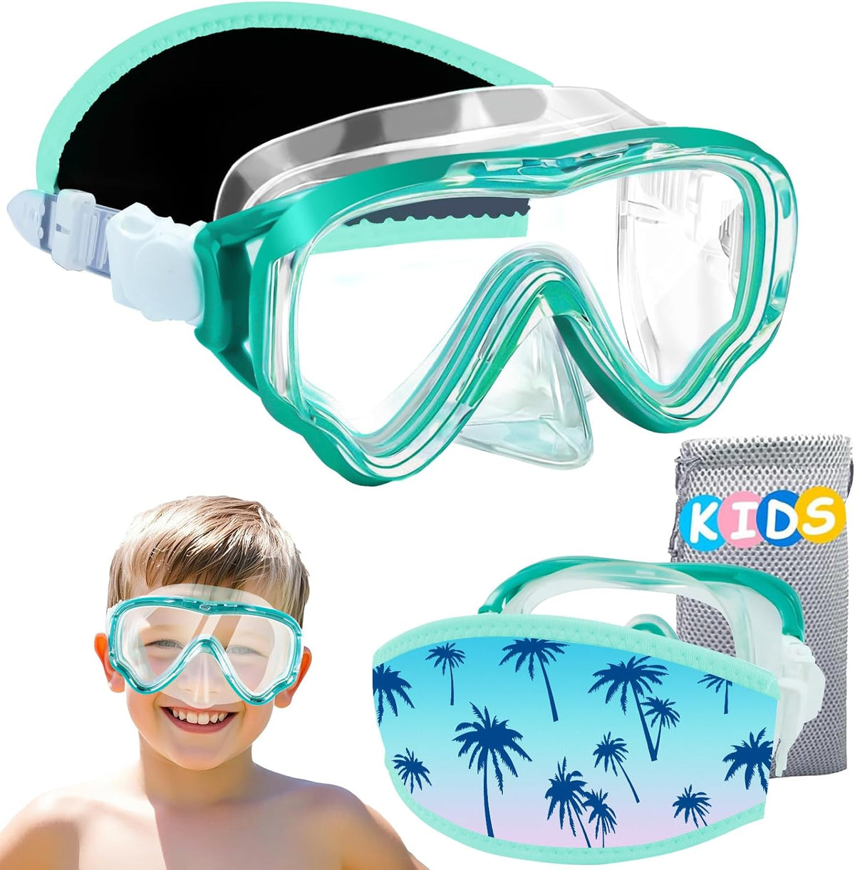 Kids Protective-Band Dive Mask - variant A02039524 MAIN