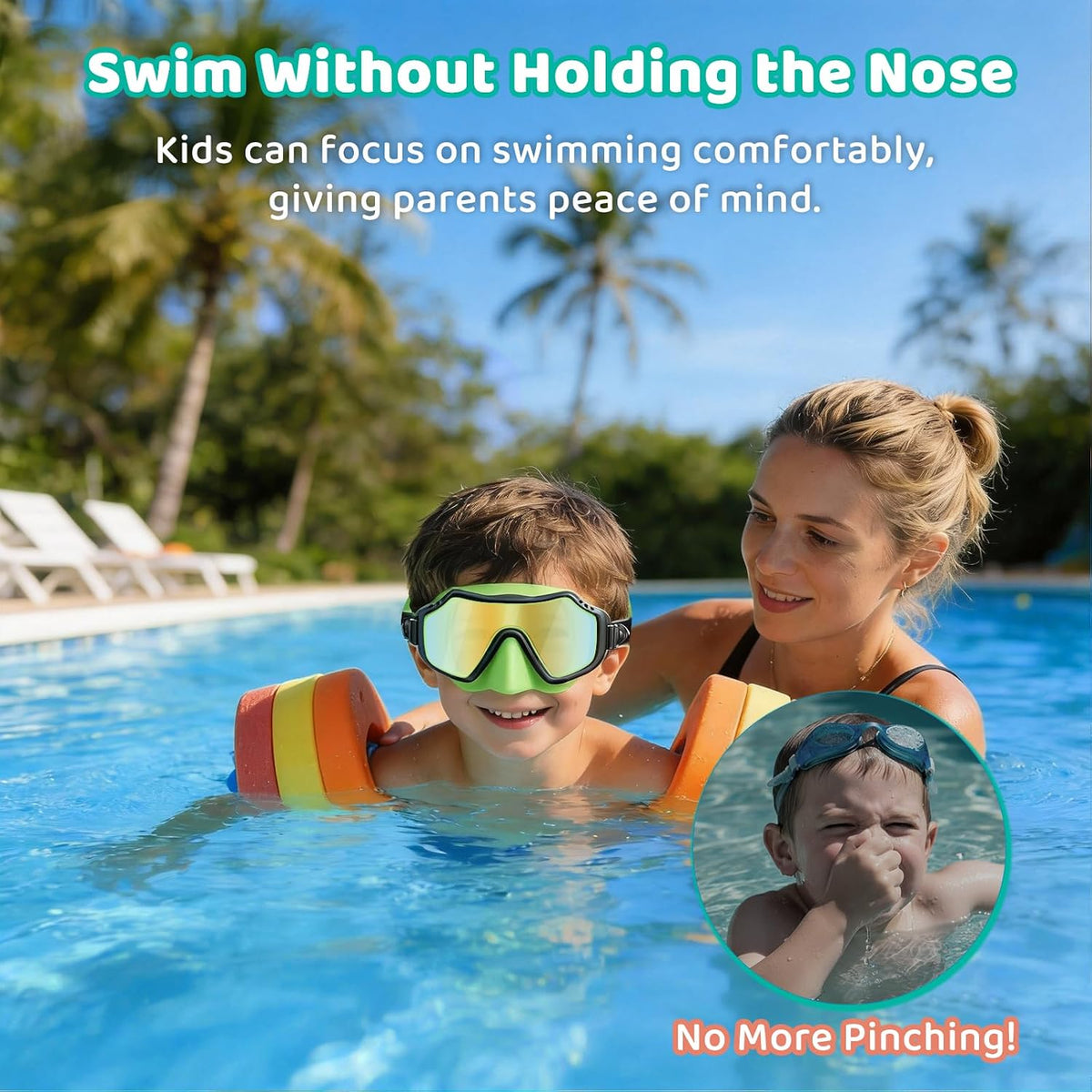 Kids Solid-Silicone Dive Masks — 2 Pack - detail image 7