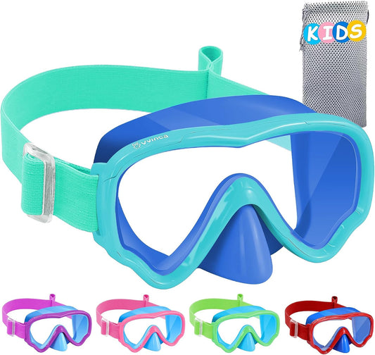 Kids Fabric-Strap Dive Mask - Color Set 01