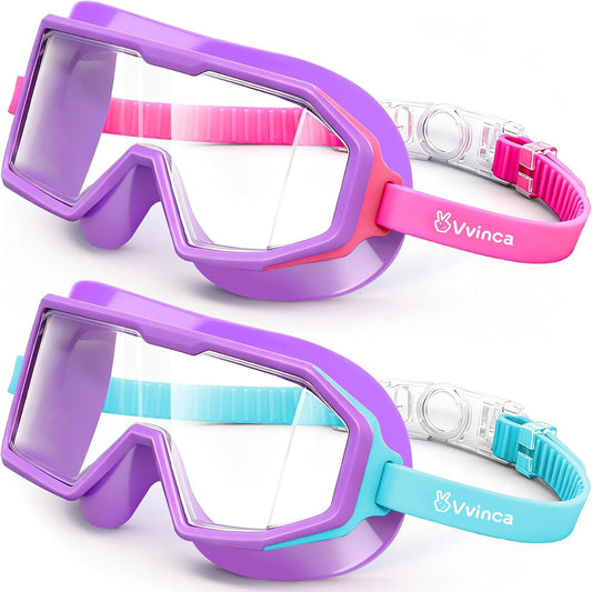 Kids Three-Window Wide-View Goggles — 2 Pack - variant A02029231 MAIN