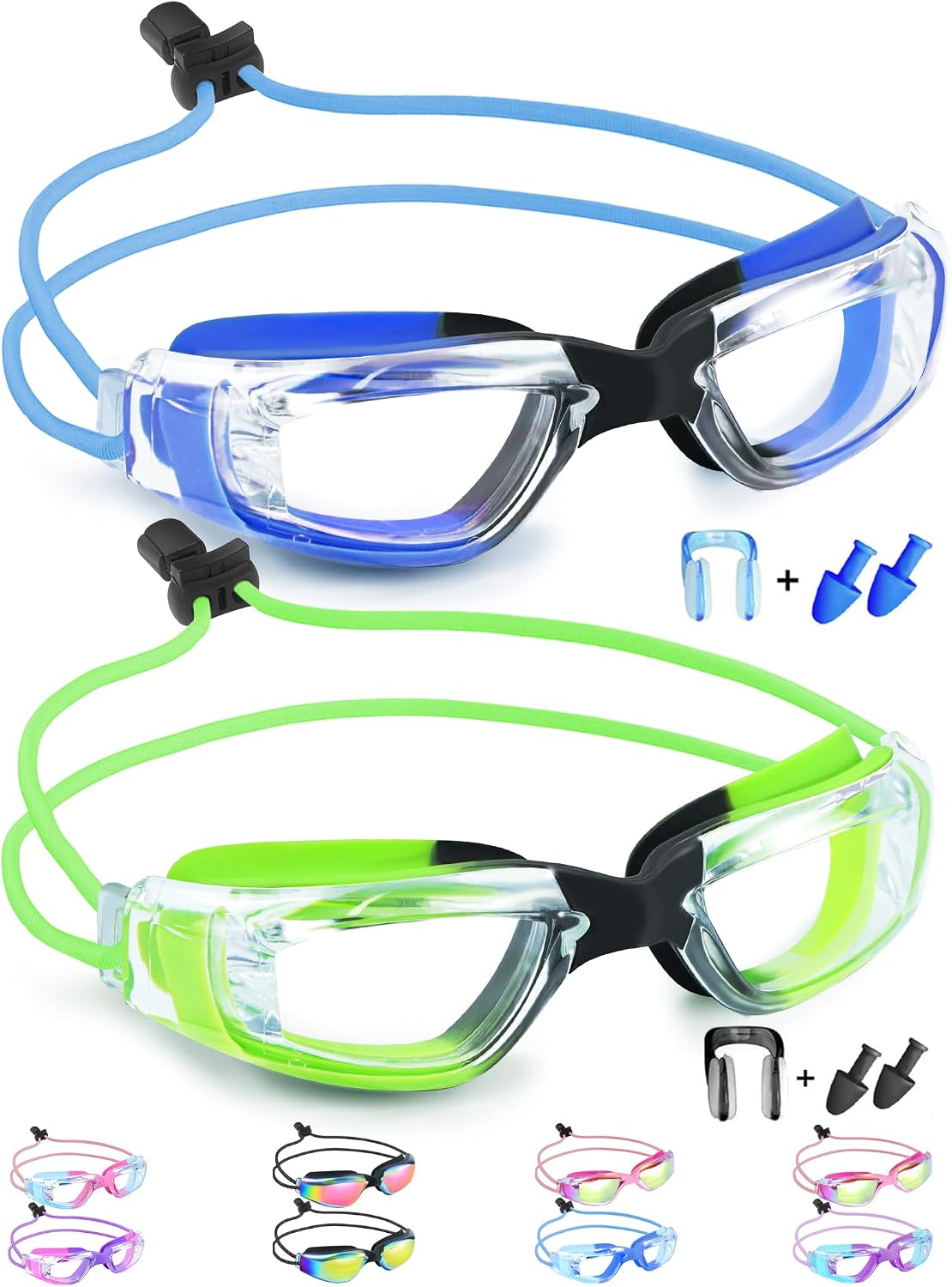 Kids Square Goggles — Choose Your Strap - variant A1001186 MAIN