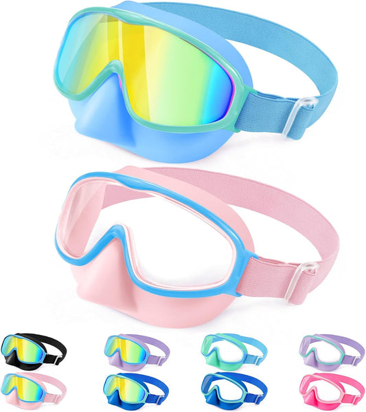 Kids Wide-View Fabric-Strap Goggles - MAIN A02029500 - AMAZON_NATIVE_HIRES