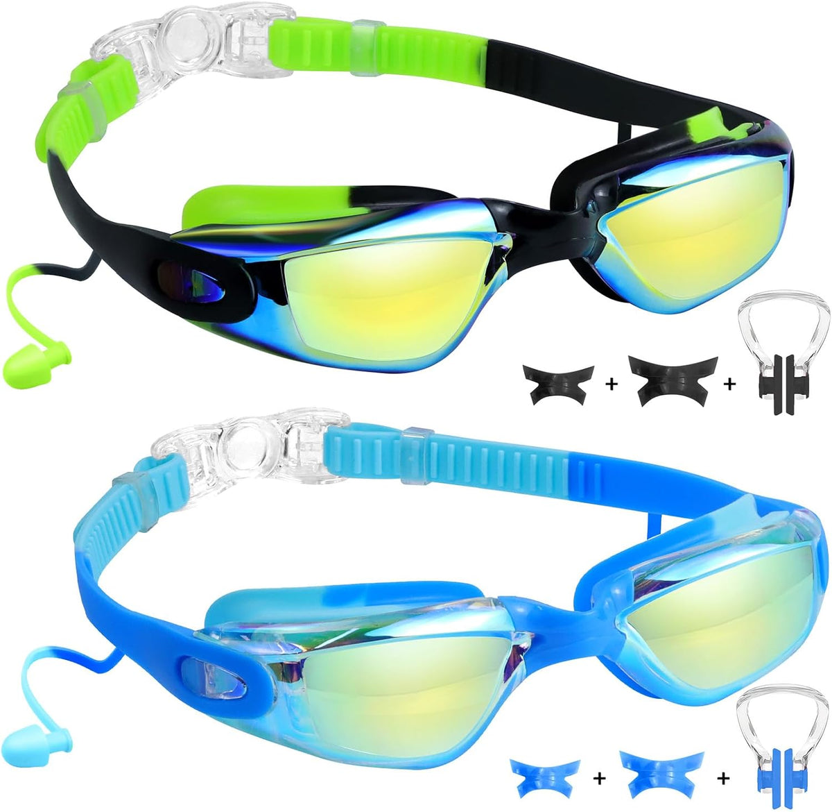 Kids Square Goggles — Choose Your Strap - variant A001168 MAIN